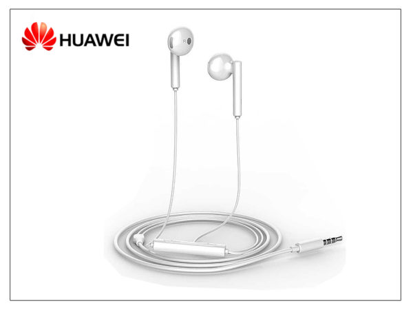 Huawei gyári sztereó headset - 3,5 mm jack - Huawei AM115 - fehér (ECO csomagolás)