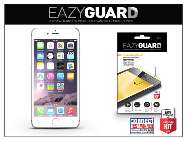 Apple iPhone 6/6S gyémántüveg képernyővédő fólia - 1 db/csomag (Diamond Glass)