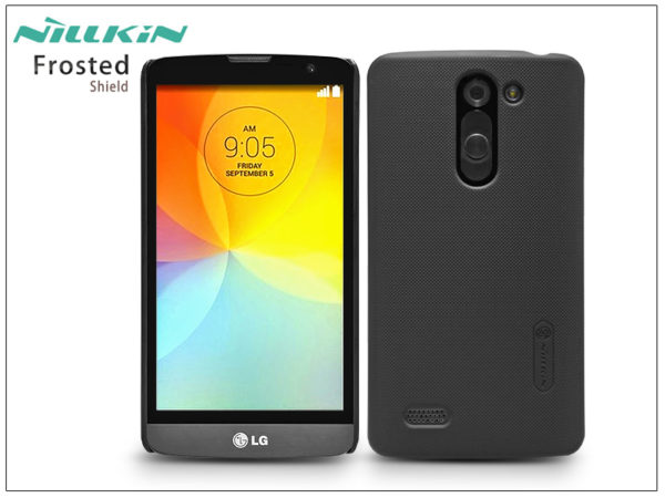 LG D331/335 L Bello hátlap képernyővédő fóliával - Nillkin Frosted Shield - fekete