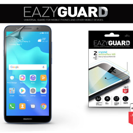 Huawei Y5 (2018)/Honor 7s képernyővédő fólia - 2 db/csomag (Crystal/Antireflex HD)