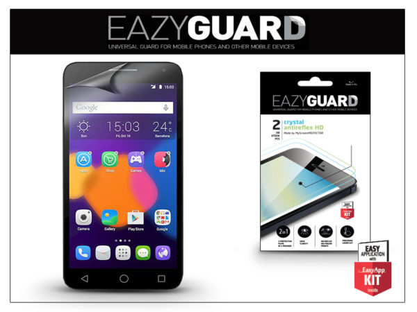 Alcatel One Touch Pixi 3 5.5 képernyővédő fólia - 2 db/csomag (Crystal/Antireflex HD)