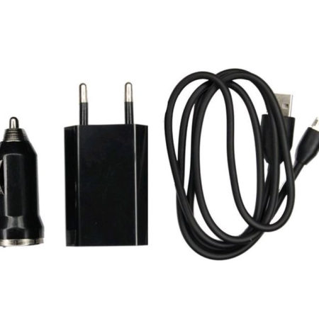 Töltő készlet, Micro USB, autós töltő, hálózati töltő, adatkábel