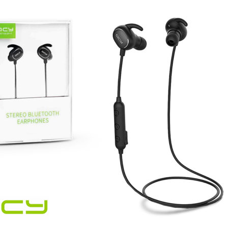 Xiaomi QCY Wireless Bluetooth sztereó fülhallgató v5.0 - QCY QY19 Sport Bluetooth Wireless Earphones - black