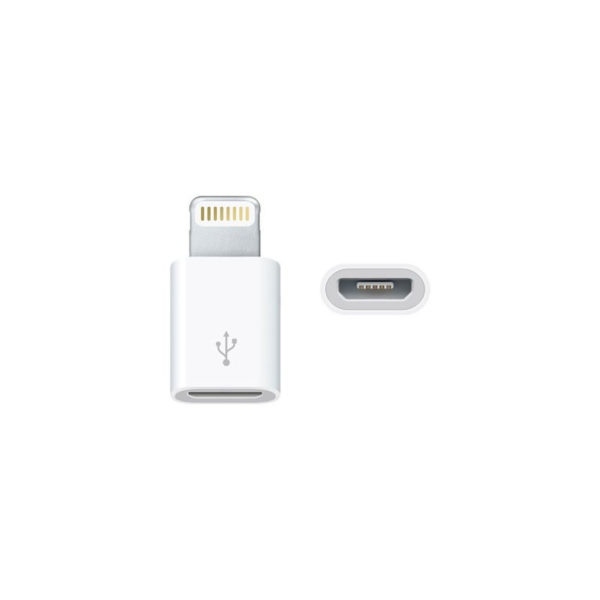 Lightning Micro USB adapter, átalakító Apple Iphone 5, 6, 7, 8, X - Image 4