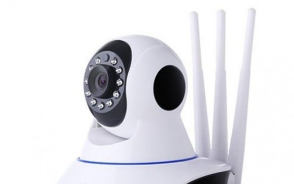 Babafigyelő és kisállat figyelő, mobiltelefonról forgatható WiFi, IP kamera 3 antenna, Onvif, P2P, HD - Image 2