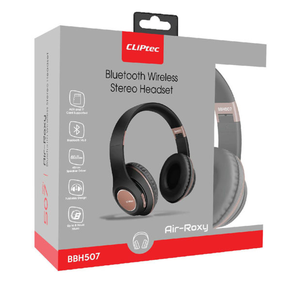 Bluetooth fejhallgató barna színben Prémim minőség, extra bass - Image 2