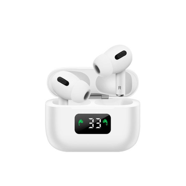 AIRPOD PRO TWS i58 Bluetooth fülhallgató, digitális kijelzős 3.gen. fehér - Image 6