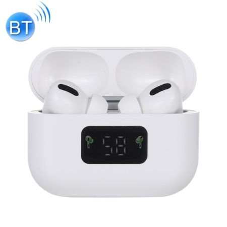 AIRPOD PRO TWS i58 Bluetooth fülhallgató, digitális kijelzős 3.gen. fehér