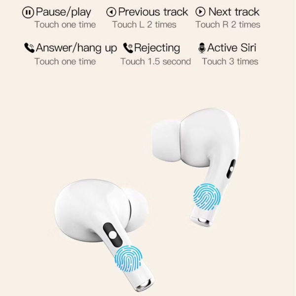 Bluetooth fülhallgató Air Pro TWS i20 zöld - Image 3