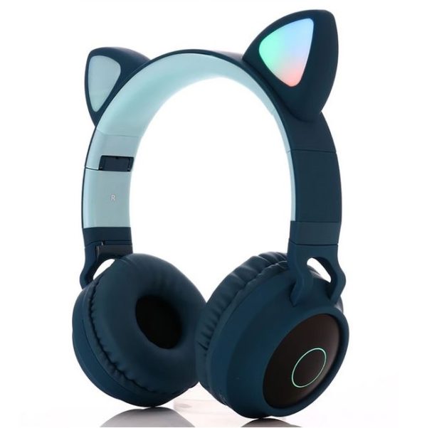 Cicás Bluetooth fejhallgató sztereó világoskék - Image 2