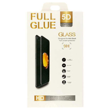 Edzett üvegfólia Full Glue 5D Apple Iphone 7 plus /8 plus Super Clear