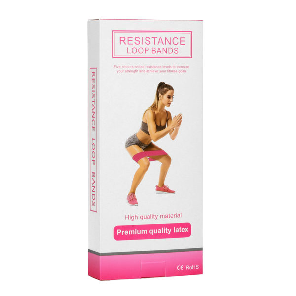 Fitnesz erősítő gumiszalag szett 5db/csomag - Image 6