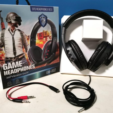 Gamer fejhallgató GM-002 - DTS fejhallgató XV2.0
