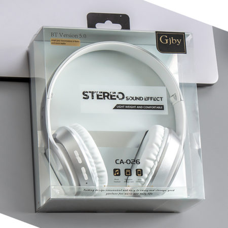 Fehér Bluetooth fejhallgató GJBY CA-026