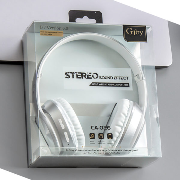 Fehér Bluetooth fejhallgató GJBY CA-026