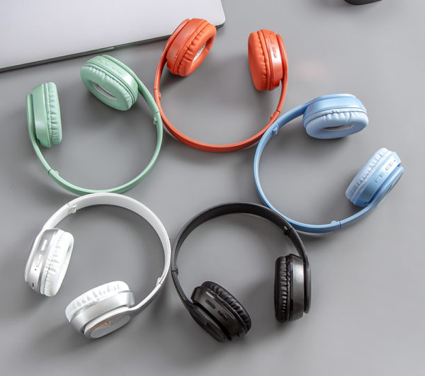 Bluetooth fejhallgató piros mikrofonnal - Image 10