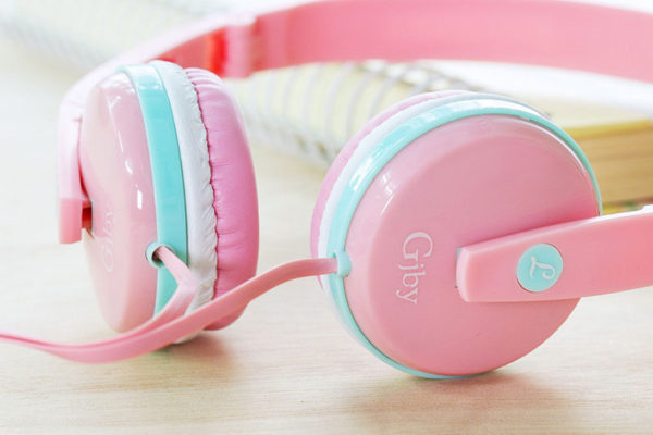 GJBY fejhallgató - AUDIO EXTRA BASS (GJ-04) pink - Image 8