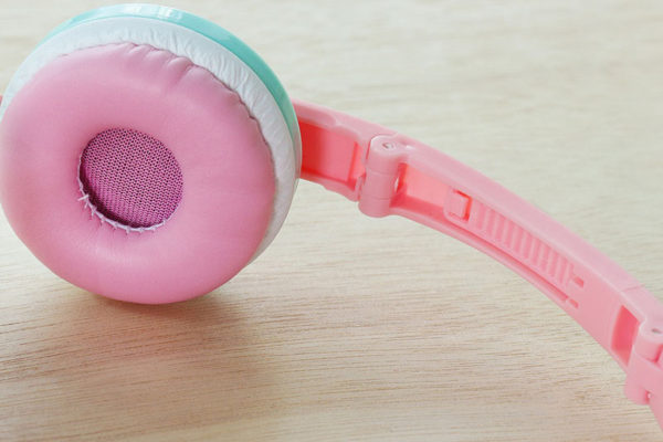 GJBY fejhallgató - AUDIO EXTRA BASS (GJ-04) pink - Image 10