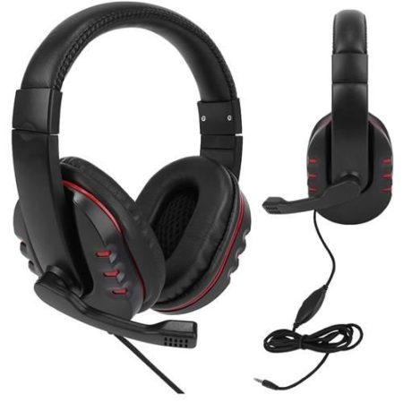 Gamer fejhallgató 7.1 sztereo hanghatás Gaming GM001 fekete