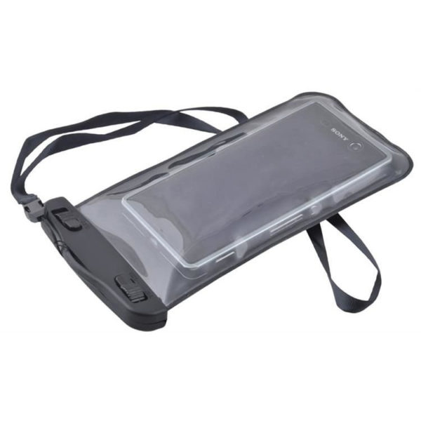 Hóálló, vízálló, víz alatti telefontok mobiltelefonhoz (univerzális), fekete 5,5" - Image 8