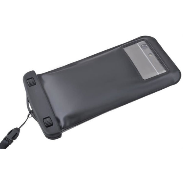 Hóálló, vízálló, víz alatti telefontok mobiltelefonhoz (univerzális), fekete 5,5" - Image 7