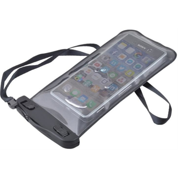 Hóálló, vízálló, víz alatti telefontok mobiltelefonhoz (univerzális), fekete 5,5" - Image 3