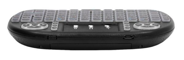 Mini QWERTY Bluetooth billentyűzet  2.4GHz 10 méter  3 féle háttér villágítással Tv-hez, mobiltelfonhoz, tablethez - Image 2