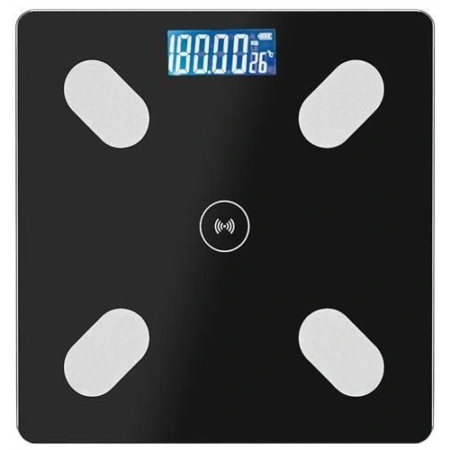 Okos fürdőszoba mérleg Bluetooth funkcióval, 180 kg