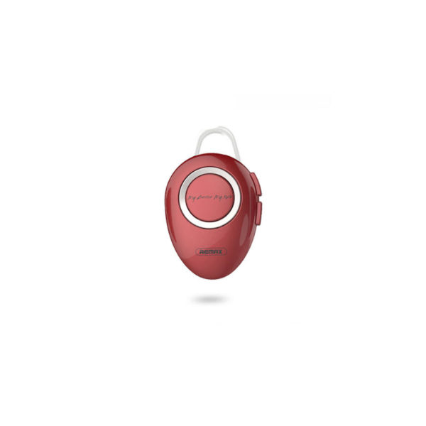 Remax RB-T22, bluetooth headset, (multipoint + EDR) felvevő gombbal, piros - Image 2