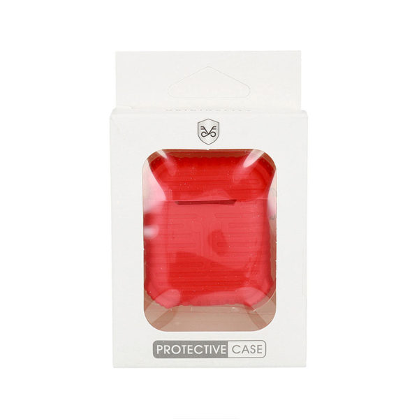Szilikon tok AirPods fejhallgatóhoz piros - Image 2
