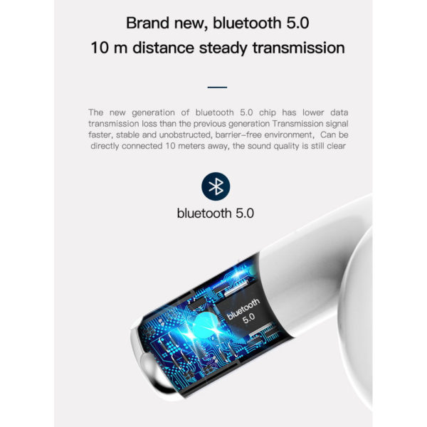TWS AirPods Pro 3 GPS bluetooth fülhallgató - Image 7