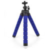 Tripod 3 hajlítható lábú állvány 18cm kék színben - Image 2