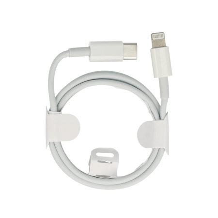 USB Type C to Lightning QC 3.0 PD 2.0 1 méter fehér kábel