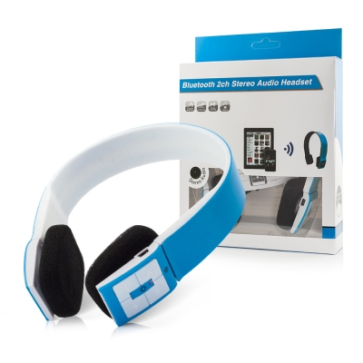Univerzális Bluetooth 3.0+EDR fejhallgató kék