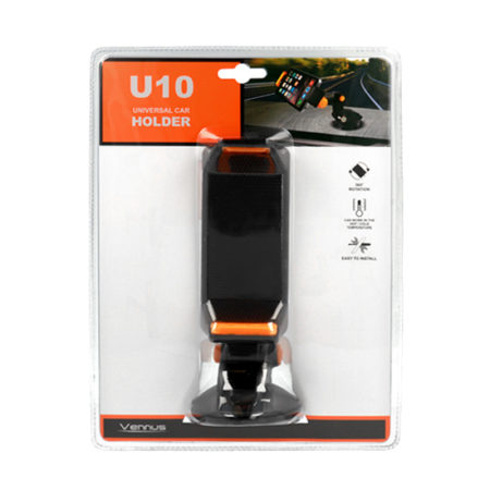 Vennus U10 prémium minőségű univerzális autós mobiltelefon tartó
