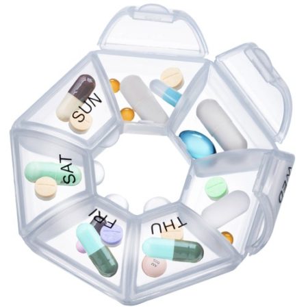 Vitamin és gyógyszer tároló (heti)