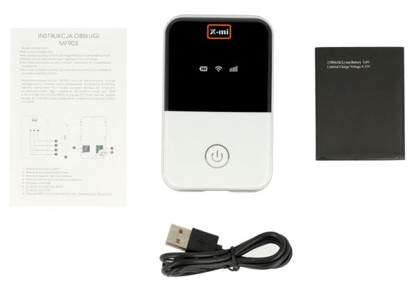 Zsebwifi 3G/4G/ fehér X-MI MF903 LTE - Image 4