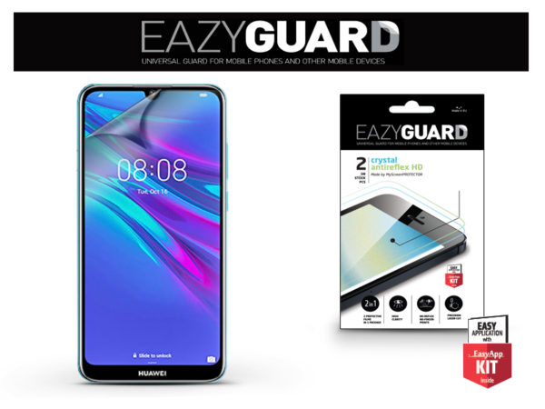Huawei Y6 (2019)/Honor 8A képernyővédő fólia - 2 db/csomag (Crystal/Antireflex HD)