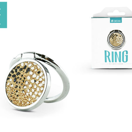 Devia ring holder/szelfi gyűrű és kitámasztó - Devia Finger Hold Diamonds-2 - gold