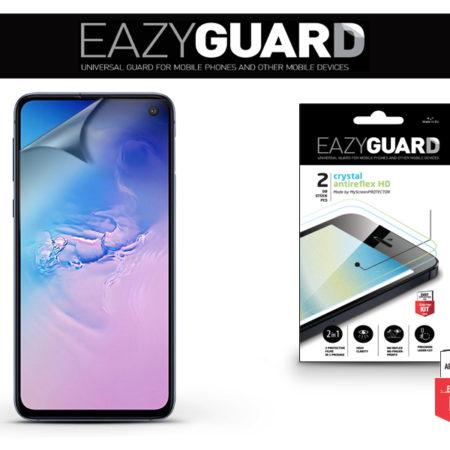 Samsung G970U Galaxy S10e képernyővédő fólia - 2 db/csomag (Crystal/Antireflex HD)