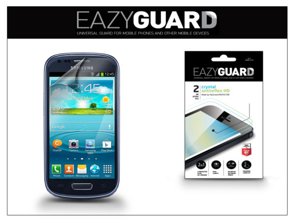 Samsung i8190 Galaxy S III mini képernyővédő fólia - 2 db/csomag (Crystal/Antireflex HD)