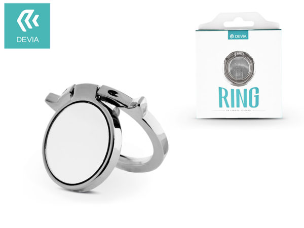 Devia ring holder/szelfi gyűrű és kitámasztó - Devia Finger Hold Spirit - silver