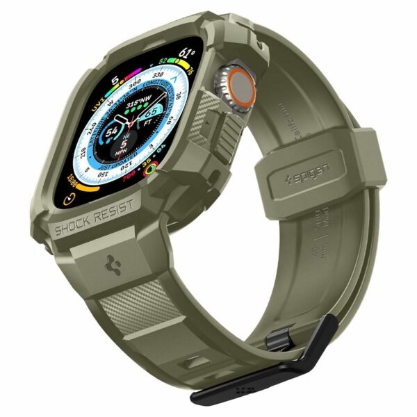 SPIGEN Rugged Armor ”PRO” for Apple Watch ULTRA (49 MM) vintage khaki
