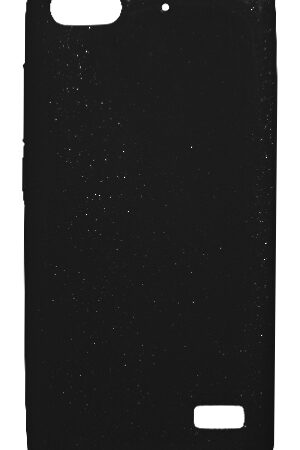 Samsung A3 fekete csillámos szilikon tok