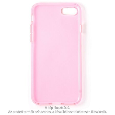 iPhone 8 Plus vékony TPU szilikon hátlap, Pink