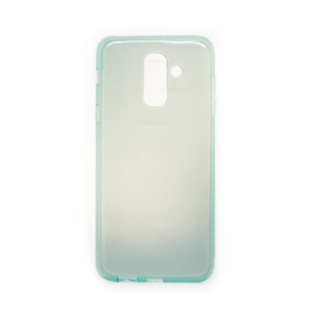 Galaxy A6 Plus vékony szilikon hátlap, Kék