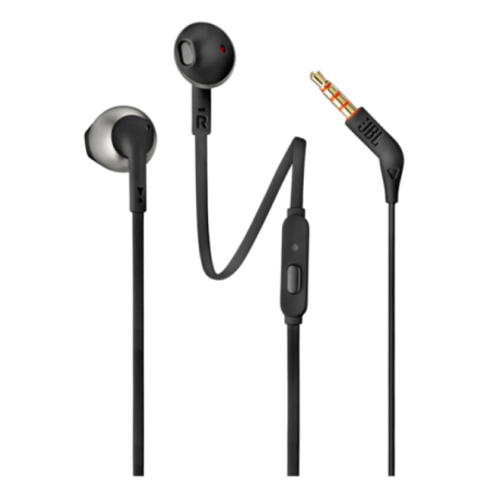 JBL T205 fülhallgató headset, Fekete