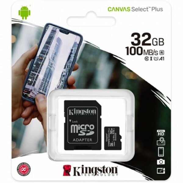 Kingston Canvas Select Plus MicroSDHC 32GB,Class10