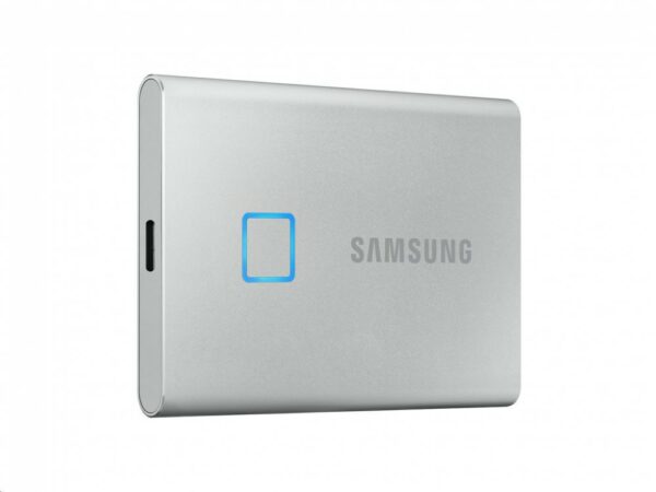 Samsung T7 hordozható SSD, 2TB, USB 3.2, Ezüst