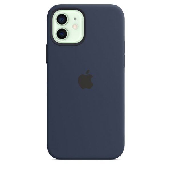 Apple iPhone 12/12 Pro Szilikon Magsafe tok, Kék